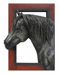 resin by Campo, three-dimensional mixed media (metal, offered Oct 2023