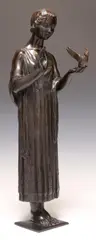 La Liberte by Armand Martial, Patinated bronze sculpture, offered Sep 2023