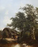 Sidney Richard Percy, Bucolic Landscape with Cattle