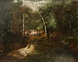 Jules Dupré, Un Foret en Barbizon