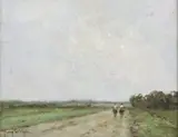 Jacques Adrian Enrique Witjens, El Regreso (The Return), oil on canvas board