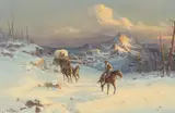 Barbara Ruth Garvin, Point of No Return, oil on canvas