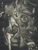 Joseph Marchione, The Importance of Brushing One's Teeth, etching on paper