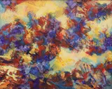 Philip Trussell, Abstract Composition, acrylic on canvas