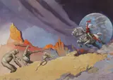 Frank Frazetta, Moonrider, offset lithograph