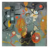 Darin Wood, Pinocyte, mixed media on canvas