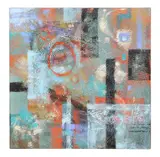 Darin Wood, Tapestry, mixed media on canvas