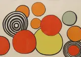 Taches de Rousseur by Alexander Calder, lithograph on paper, offered Jul 2022