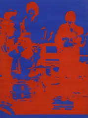 Bob Stanley, Rolling Stones Recording, serigraph on paper