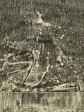 Henry Neil Rasmusen, unsigned painting by Henry Rasmusen/ Bettie Rasmusen, 1984, monotype on paper