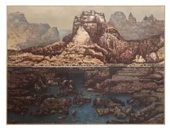 Michael Frary, Mystery Cove, oil on Masonite