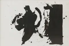 Elegy Study by Robert Motherwell, lithograph on paper, offered Jun 2022