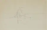 Tom Benrimo, Untitled [Abstract], pen and ink drawing on paper