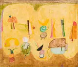 Ruth Beverly Hough, The Beach, Oil on canvas