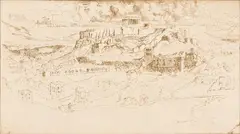 Joseph Pennell, Athens, 1913, Etching
