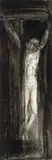 Joachim Probst, Crucifixion, 1959, Pen and ink and watercolor on paper