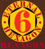 Robert Indiana, "Eternal Hexagon" from X+X Portfolio, Screenprint on paper