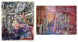 Charles E. Buckley, Two Works, Oil on panel
