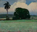 Domingo Ramos, Landscape From the Isle of Pines II, 1921, Oil on canvas