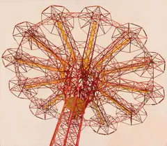 Robert Solotaire, Parachute Drop, 2006, Oil on linen