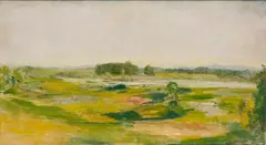 The Dragon by Arthur Wesley Dow, Essex, MA, Oil on canvas, offered Apr 2023