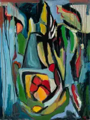 Still Life with Fruit Bowl by Arthur Richard DiMambro, Oil on masonite, offered Apr 2023