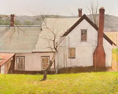 Peter Poskas, Orchard Light No. II, Oil on canvas