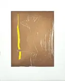 Nathan Oliveira, Figure I, 2007, Color sugar lift aquatint on paper