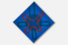 Don Roberts, Hard edge painting, 1970, Acrylic on canvas