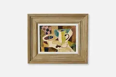 Charles Levier, Untitled (still life), 1950s, Oil on board