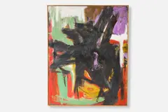 Beverly Politi, Untitled (Abstract), 1960s, Oil on canvas