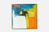 Beverly Politi, Untitled (Abstract), 1965, Oil on canvas