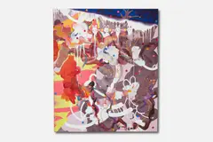 Fiona Rae, Our Tiny Dreams May Touch Your Heart, 2009, Oil, acrylic and gouache on canvas