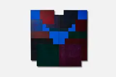 TLS #231 by Allan Harrison, 1984, Oil on wood, sold Sep 2024