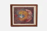 Edwin Scheier, Untitled, 1973, Mixed media on paper