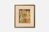 Ednah Root, Process painting number 7, for the 'Serendipity' series, 1971, Mixed media on board