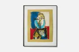 Pablo Picasso, Portrait Imaginaires 27.2.69 III, 1970, Lithograph