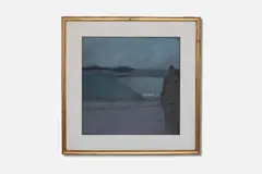 Untitled by Joy Laville, 1971, Pastel on paper, sold Sep 2023