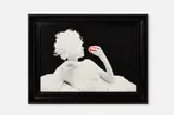 Leonard Nimoy, Red Apple, from the 'Black and White' series, 2008, Photograph