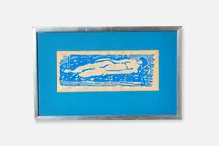 Milton Avery, Nude, 1960, Woodcut