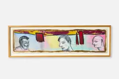 Pierre Picot, Untitled, 1981, Mixed media on paper