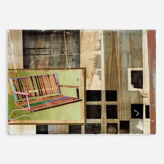 Porch Swing by Travis Pratt, 2009, Mixed media, sold May 2026