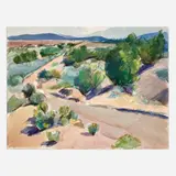 Marleen Stein Gold, Untitled, 1982, Watercolor and pastel on paper