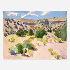 Marleen Stein Gold, Untitled, 1983, Watercolor and pastel on paper