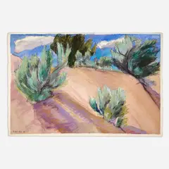 Marleen Stein Gold, Untitled, 1988, Watercolor and pastel