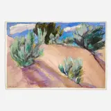 Marleen Stein Gold, Untitled, 1988, Watercolor and pastel