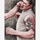 Nora Othic, Pow, 2007, Pastel on paper
