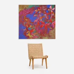 Untitled (445) by Edward Navone, 1993, Oil, sold May 2026