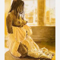 Lonnie Powell, New Day, 2010, Watercolor on board