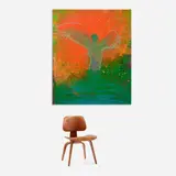 Michael Stack, Eagleman #1, 2007, Oil on canvas